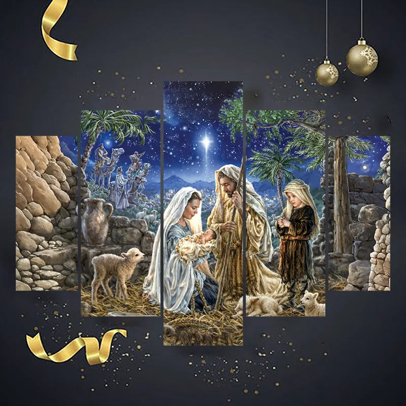 ✨ Cuadro Navideño Jesus Cristo  ✨