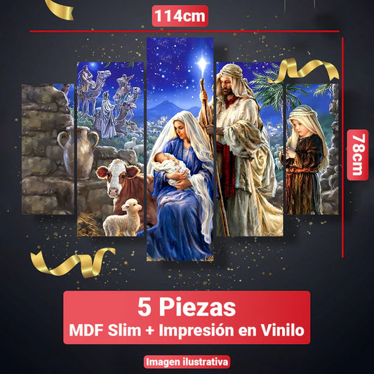 ✨ Cuadro Navideño Jesus Cristo  ✨